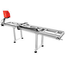 Вимірювальний рольганг автоматичний RCM-3000-A/SP-2LG (дві напрямні), автоматичний упор лінійка, фото 2