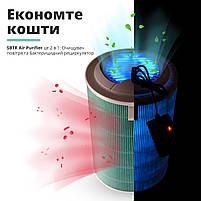 Очищувач повітря SBTR Air Purifier 2C з функцією кварцування (AP2C-UV), фото 3