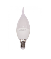 Лампа Luxel світлодіодна СА37 6W 220V Е14 4000K 049-NE