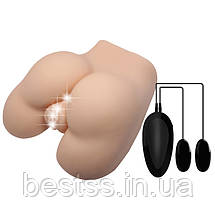 Мастурбатор вагіна і анусCrazy Bull Masturbator Pussy & Anal Vibrating Eggs, фото 2