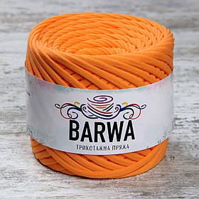 Пряжа трикотажна Barwa (7-9 мм / 50 м), колір Оранж