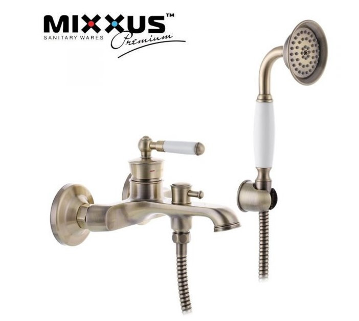Змішувач для ванної Mixxus Premium Vintage 009 euro Bronze