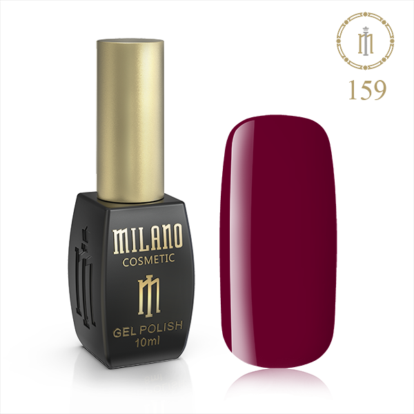 Гель-лак MILANO 10 мл No 159 (Кармін)