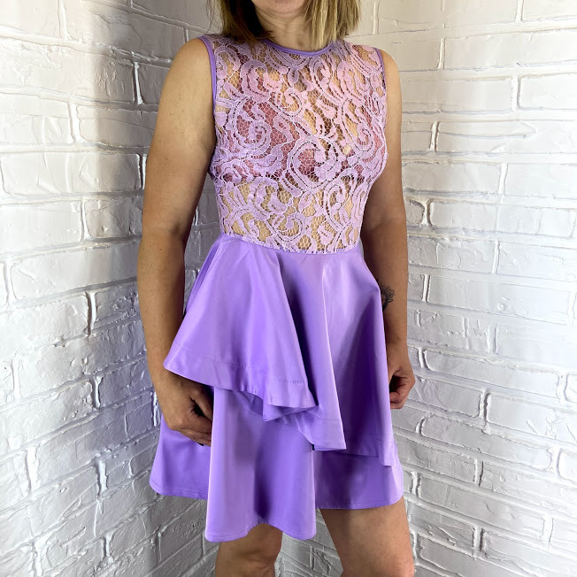 Сукня жіноча бузкова LoLo 42,44,46, фото 1