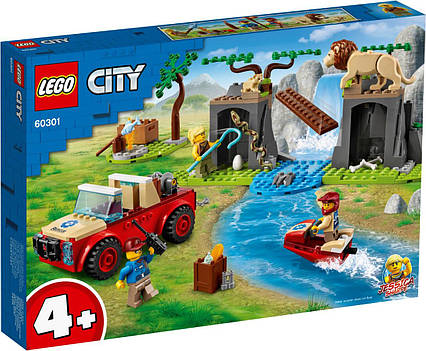 Lego City Рятувальний позашляховик для тварин 60301