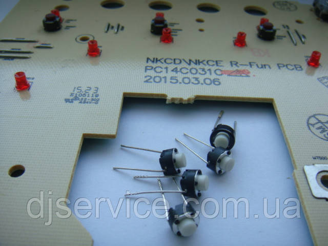 Микрокнопка Matshushita 6x6x5mm для Numark mixtrack 1/2, MT3PRO, NV - фото 7 - id-p1415388011