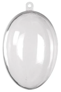 Пластикова заготівля роз'ємне яйце (9 см)