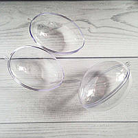 Пластикова заготівля роз'ємне яйце (13 см), фото 2