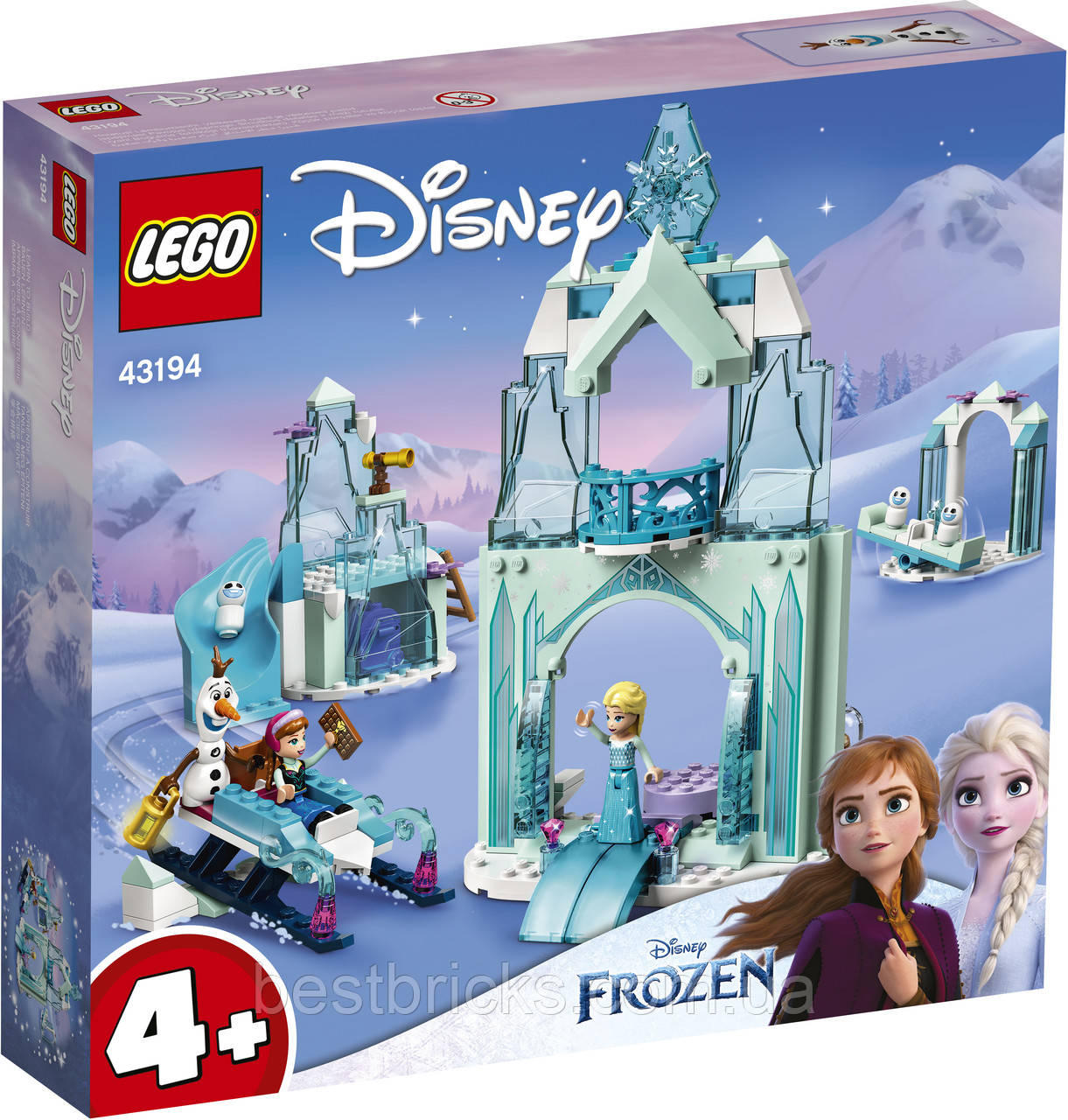 Lego Disney Princesses Зимова казка Анни та Ельзи 43194, фото 1