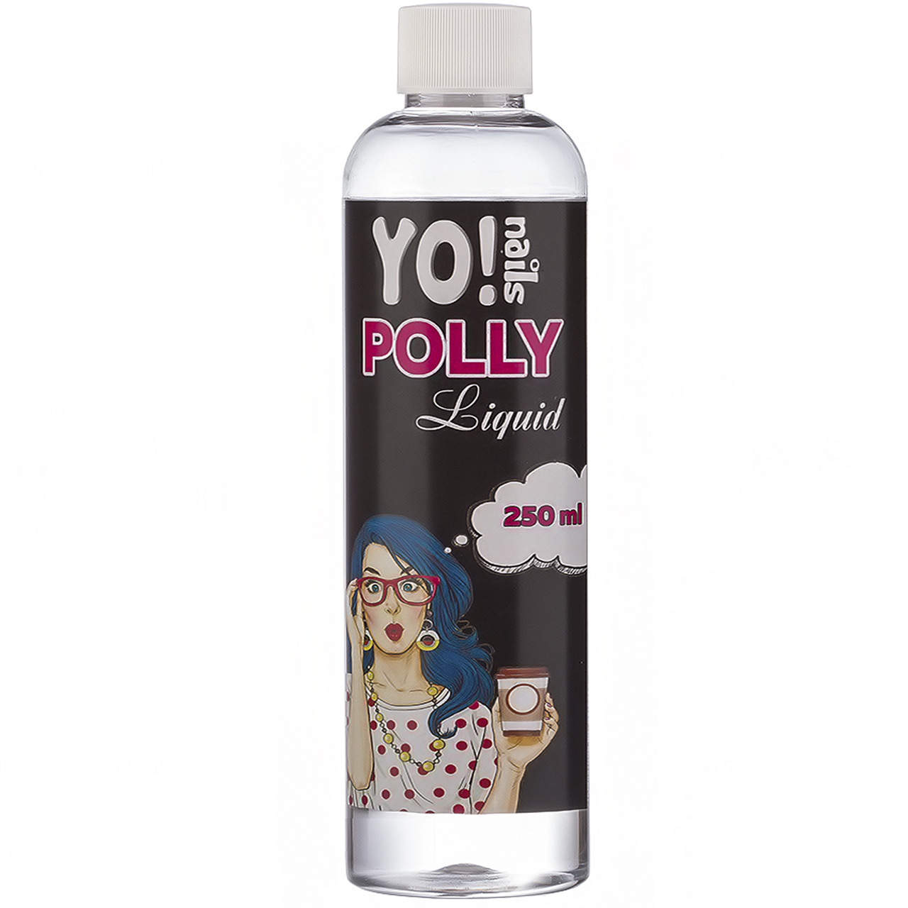 Рідина для акрил-гелю Yo!Nails Polly Liquid, 250 мл