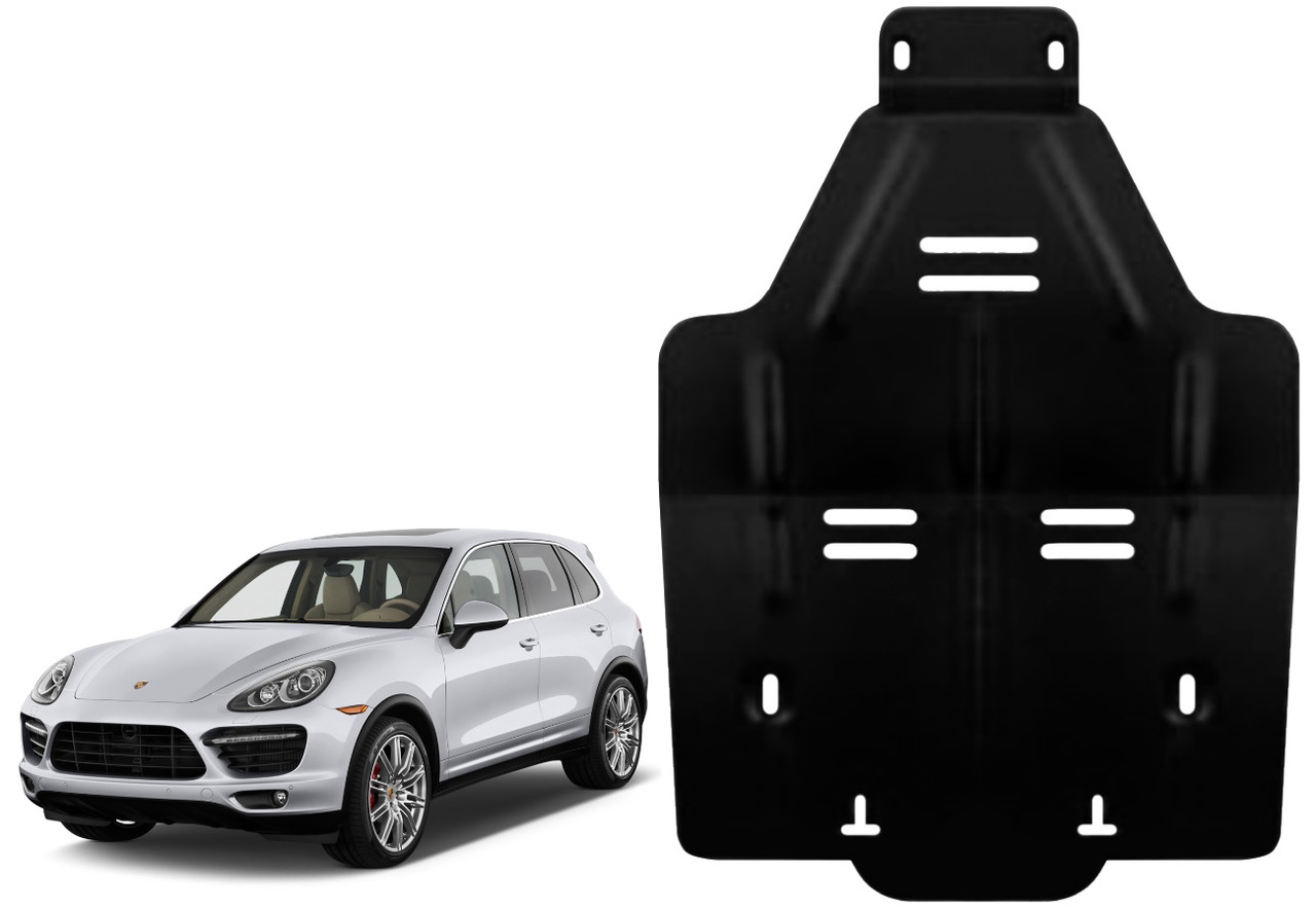 Захист роздавальної коробки Porsche Cayenne II 2010-2017