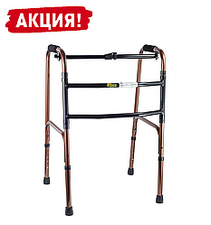 Ходунки крокуючі В4030 №1, NOVA (Тайвань) складні медичні алюмінієві для інвалідів дорослих