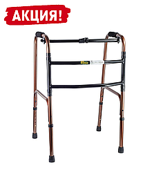 Ходунки крокуючі B4030 №2, NOVA (Тайвань) складні медичні алюмінієві для інвалідів дорослих