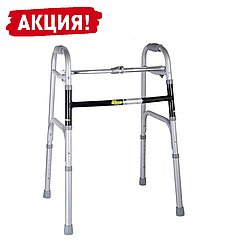 Ходунки фіксовані (некрокаючі) B4070, NOVA (ТАЙВАНЬ) складні медичні алюмінієві для інвалідів дорослий