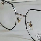 Стильные имиджевые + компьютерные  очки с линзой блю блокер, фото 4