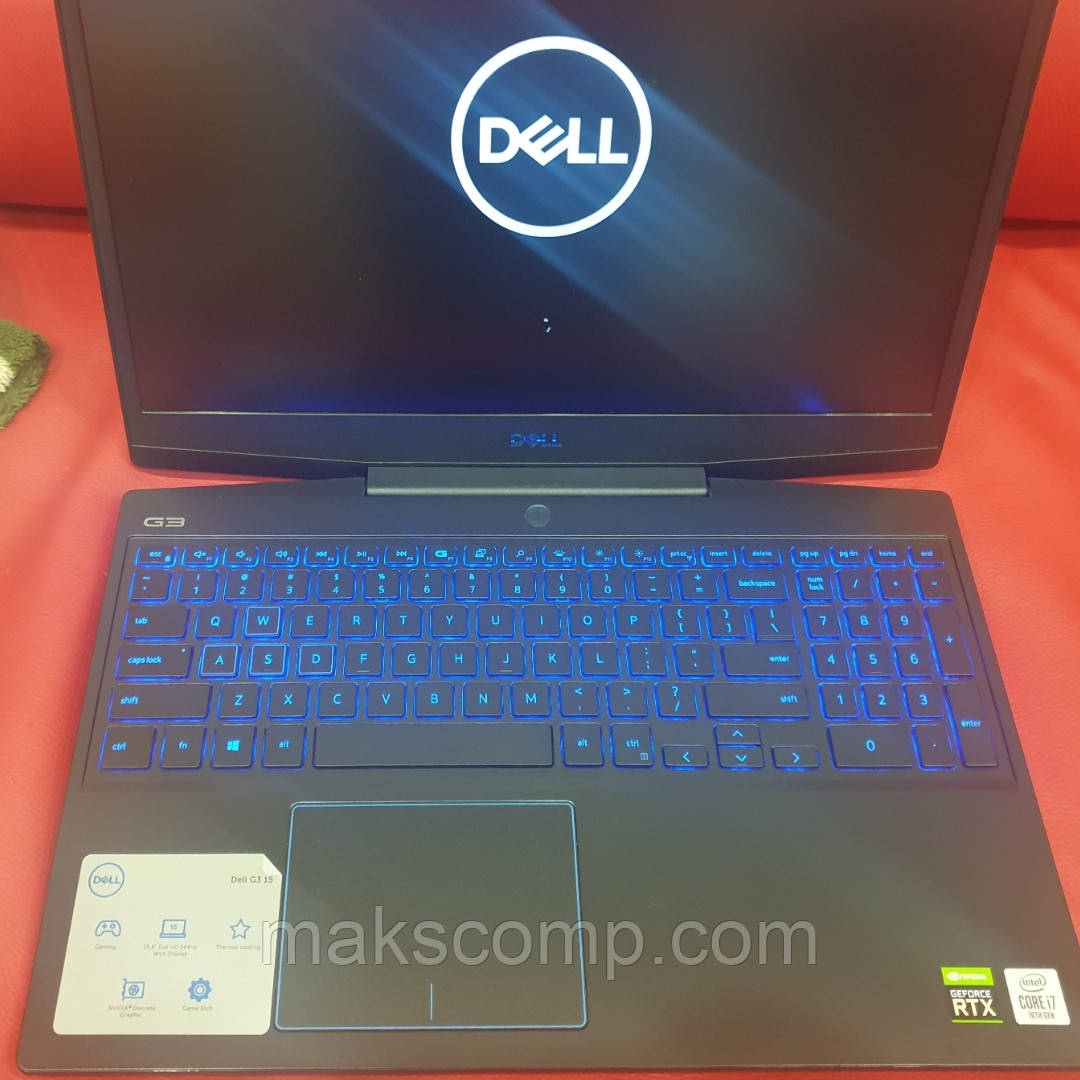 DELL G3 3500 15'6 FHD 6GB 2060RTX i7-10750H 1TB NVME SSD 16GB Ram