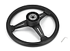Рульове колесо 13.5 алюміній чорне для катерів та човнів, фото 2