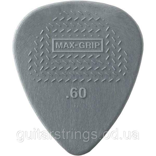 Медиатор Dunlop 449R.60 Max Grip Nylon Standard 0.60 mm - фото 1 - id-p1415412798