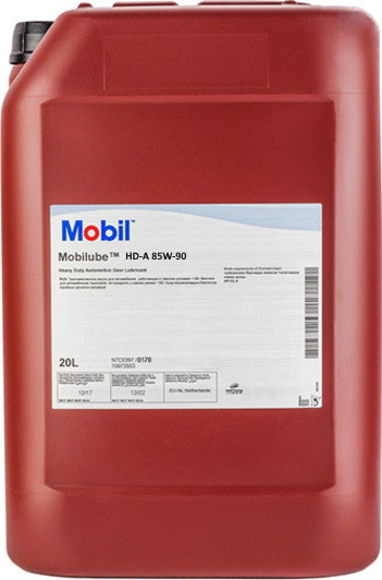 Масло Mobilube HD-A 85W-90 кан. 20л