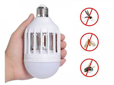 Лампа пастка Zapplight електрична, Антимоскітний прилад, відлякувач комарів і мух