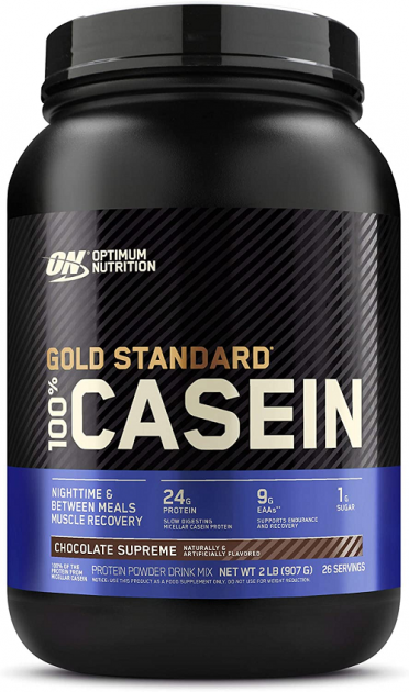 Казеїн Casein Gold Standard 100% Optimum Nutrition 907 г Шоколад