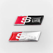 Емблема, значок, наклейка в кермо AUDI S-line (Ауді), фото 3
