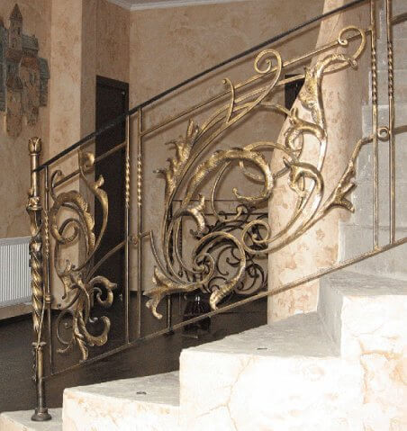 Металеві бильця для драбини