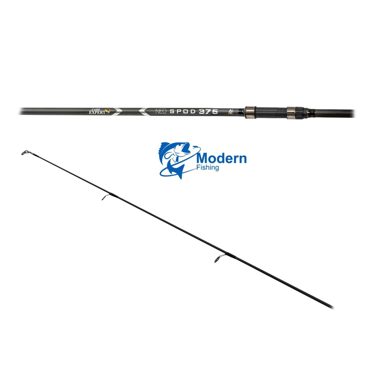 Вудлище Carp Expert SPOD NEO 3.75m 5LBS 2 секції (кільце 50 mm) Carbon IM-10, фото 1