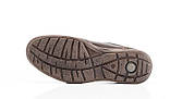 Чоловічі шкіряні туфлі Comfort Walk brown, фото 6