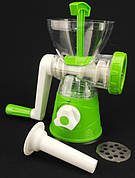 Багатофункціональна м'ясорубка з насадками | м'ясорубка ручна