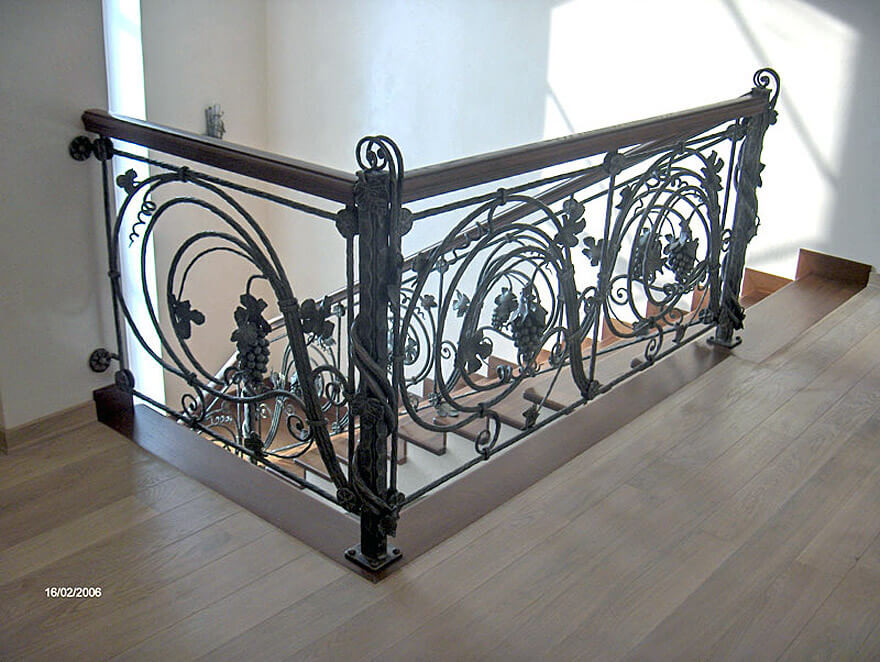 Ковані бильця вуличні