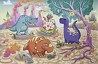 Фотообои 3Д в детскую хороший динозавр Dimense print 310 см х 280 см