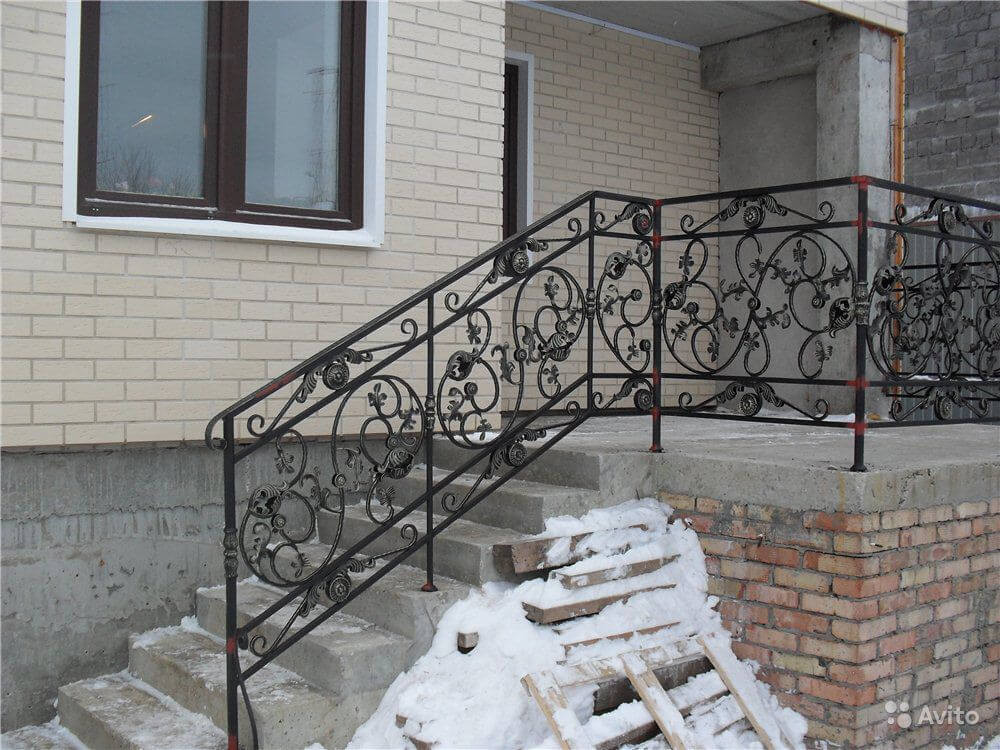 Ковані сходові огорожі