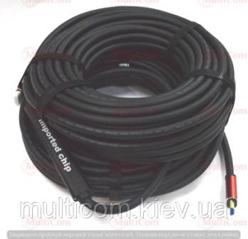 05-07-326. Шнур HDMI (штекер - штекер), version 2.0, AtCom, в блістері, Red/Gold, 30м