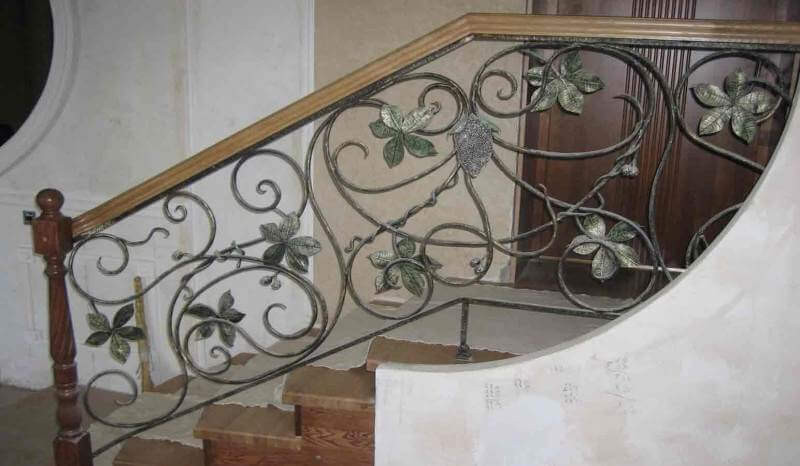 Ковані сходові огорожі