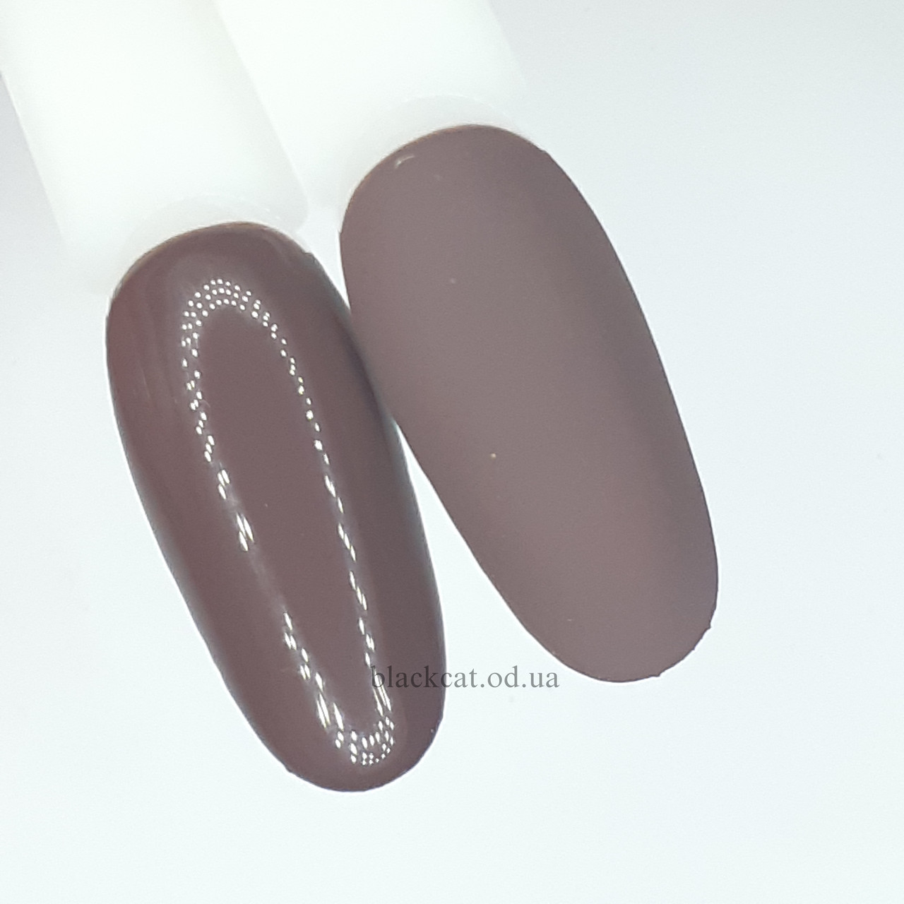 Гель лак Global Fashion Black Elite №E6 коричневий 8 ml