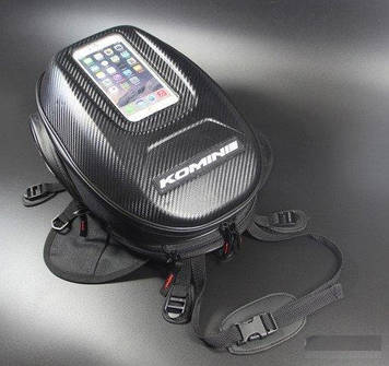 Сумка на бак мотоцикла Komine SA-225 карбон