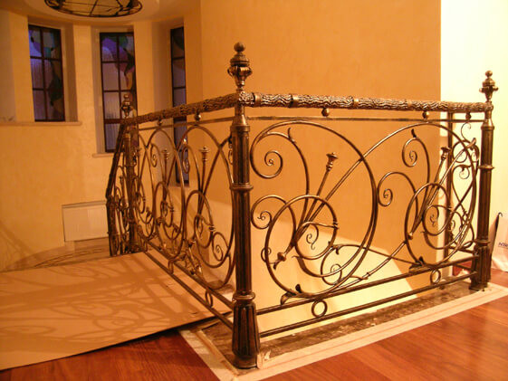 Ковані сходові огорожі