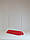 Менюхолдер двосторонній вертикальний формат А5 на червоній ніжці, фото 9