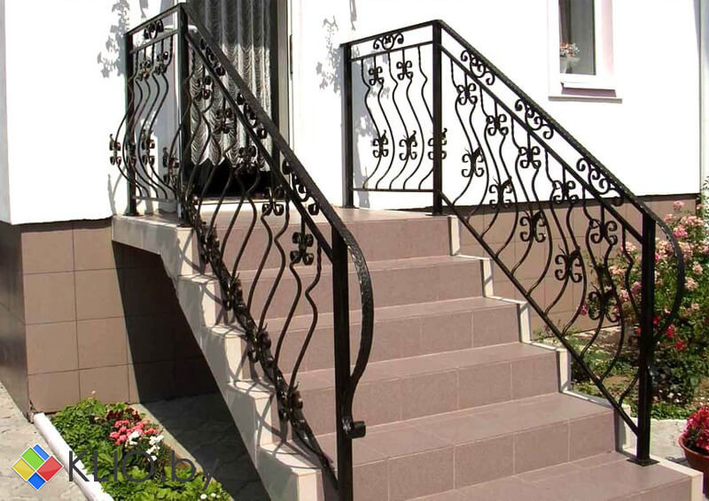 Художнє кування перила для сходів