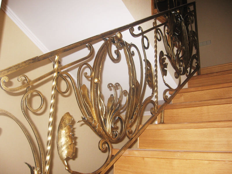 Поручні ковані для драбини