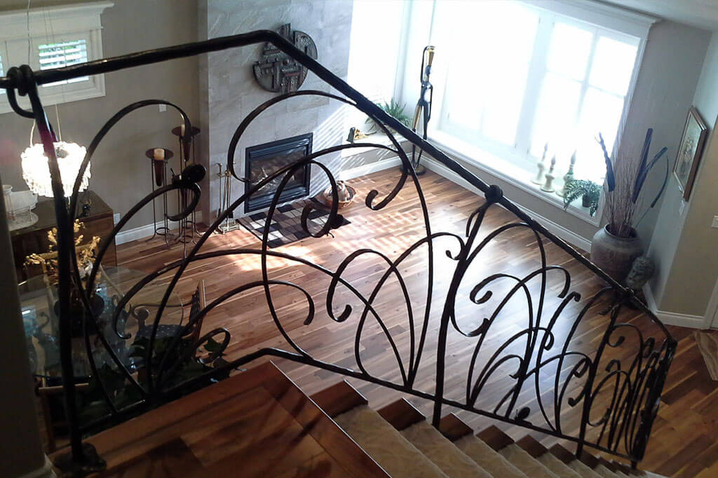 Проект кованих поручнів