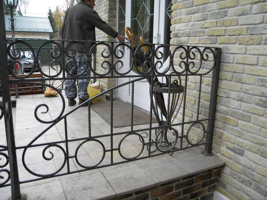 Ковані бильця на сходи