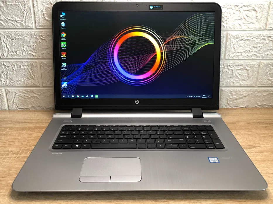 Величезний 17 дюймовий Ноутбук HP Probook 470 G3 + 2 відеокарти, фото 1