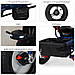 Дитячий велосипед з USB Turbotrike M 3115HA триколісний, колеса надувні, ПУ, світло, льон Синій, фото 3