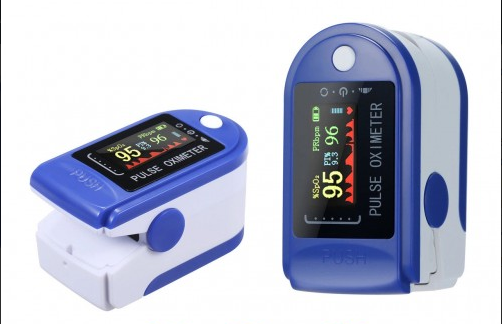 Пульсоксиметр кольоровий