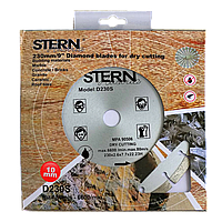 Диск алмазній, STERN, 230 мм, сегмент