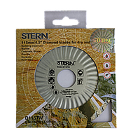 Диск алмазній, STERN, 115 мм, турбо