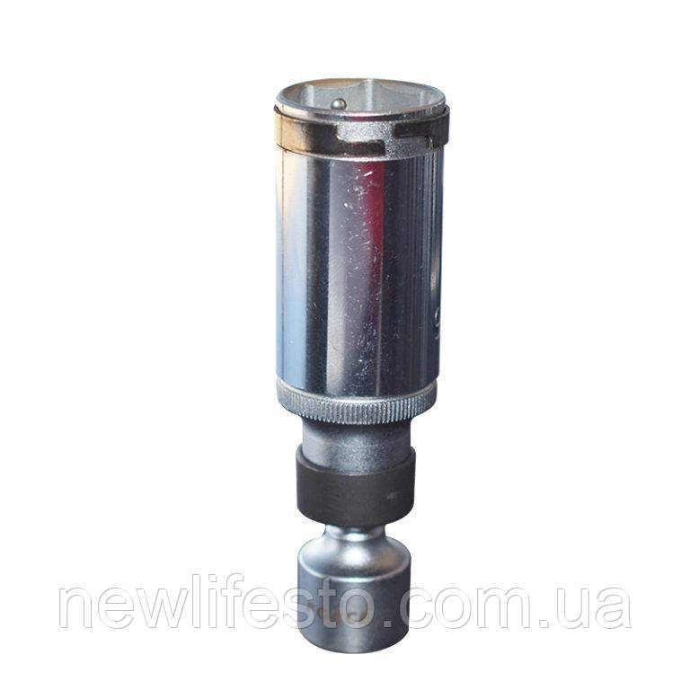 3/8" Головка свічкова шарнірна магнітна 20.6 мм L=95 мм