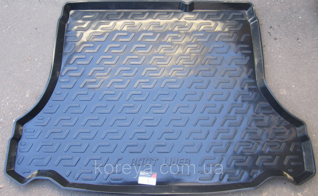 Коврик (ковер) багажника пластиковый Ланос-Сенс. - фото 1 - id-p208223074